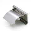 4103 Stainless Steel Roll Paper Holder Mobile Phone Paper Towel Rack Hotel Bathroom Rack, Color: Mirror