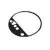 Car Carbon Fiber Gear Shift Position Panel Decorative Sticker for Audi TT 8n 8J MK123 TTRS 2008-2014, Right Drive