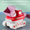 3 PCS 7799 Pressing Inertia Forward Cartoon Children Toy Car(Yellow)