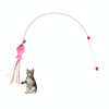 Interactive Cat Stick with Fish & Bell Toy