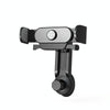 Car Air Outlet Mobile Phone Holder Automatic Lock Snap-on Navigation Holder(Silver)