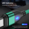 ENKAY 3 in 1 PD100W Type-C to Type-C / 8 Pin / Micro USB Magnetic Fast Charging Cable, Cable Length:1m(Black)