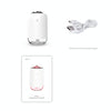 Car Portable Humidifier Household Night Light USB Spray Instrument Disinfection Aroma Diffuser(Turquoise)