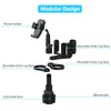 B08 Car Drink Water Cup Mobile Phone Holder(Grey)