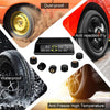 Car Solar Wireless Tire Pressure Monitoring System TPMS 6 External Sensors for 6-wheel Truck Bus