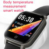 T1 Body Temperature Measurement Smart Sports Watch, 1.3 inch Screen, IP67 Waterproof, Support Automatic Temperature and Heart Rate Monitoring / Sleep Monitoring / Sedentary Reminder(Black)