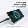 Baseus Star Speed 1.5m PD100W 3 in 1 Fast Charging Cable(Black)