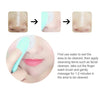 Blackhead Brush Face Cleansing Extractor Remover Tool Silicone Finger Massage Brush Face Exfoliating Cleansing Tool(Pink)