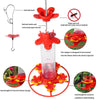 Red Hummingbird Feeder | Outdoor Hanging Garden Feeder | 360ml
