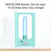Intelligent Human Induction Portable UVC Sterilizer LED Light Underwear Disinfection Stick Lamp (Black)