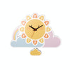 Cartoon Shake Wall Clock Children Room Decoration Wall Clock (Sun)