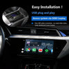 CP41 Car Android 9.0 Wireless Carplay with 4+32G AI Voice Navigation Box for Audi / Volkswagen / Ford / Hyundai / Skoda 2018-2020(Ice Blue)