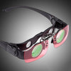 8x Fishing Binoculars Zoomable Telescope Glasses ,Style: Telescope+Gray+Red Clip