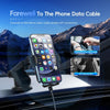 Fast Charging Retractable Recharging Cell Phone Holder With Wireless CarPlay Android Auto Function(Standard)