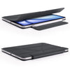 For iPad 10th Gen 10.9 2022 Fixed Buckle Magnetic Deformation Leather Tablet Case(Black)