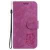 For Redmi K70 / K70 Pro Little Tiger Embossed Leather Phone Case(Rose Red)
