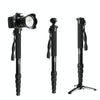 BEXIN MAS325 Portable Travel Outdoor DSLR Camera Aluminum Alloy Monopod Holder(Black)