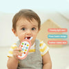 Beiens Early Childhood Education Puzzle Bilingual Phone Baby Bite Music Mobile Phone Toy(Pink)