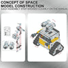 MoFun SW(RC)009 DIY Stainless Steel Assembly Remote Control Robot Interactive Intelligence Toy