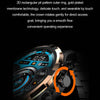 LEMFO HK98 1.43 inch BT5.3 Fitness Sport Smart Watch, Support Bluetooth Call / Sleep / Blood Oxygen / Heart Rate / Blood Pressure Health Monitor(Gold)