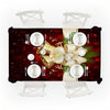 Household Rectangular Tablecloth Christmas Dining Coffee Table Cloth Decoration, Size:140x180cm(Christmas Bell)