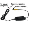 7 LED IR Infrared Waterproof Night Vision Wireless Short Lens DVD Rear View With Scaleplate , Support Installed in Car DVD Navigator , Wide Viewing Angle: 140 degree (WX002)(Black)