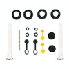 2pcs / Set Hexagonal Nut Oil Guide Tube with 8mm Drill Bit(White)