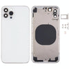 iPhone X Back Housing Cover, White (iP13 Pro Style)