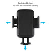 Universal Rotatable Adjustment Car Windshield Mobile Phone Holder with Suction Cup (Black)