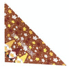 3 Pack Thanksgiving Dog Bibs | Adjustable Triangle Scarf | Cat & Dog