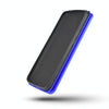 For Asus Zenfone Max (M2) ZB633KL Carbon Fiber Texture Horizontal Flip TPU + PC + PU Leather Case with Card Slot(Blue)