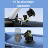 Lanparte Magnetic Car Phone Holder Adjustable Suction Cup Navigation Stand RBA-M01NLB
