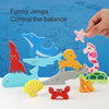 2 PCS Cartoon Three-Dimensional Puzzle Children Wooden Educational Early Education Grasping Board Toy(Dinosaur)