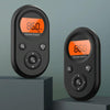 M01 Mini Portable Rechargeable FM / AM Radio With Backlight(Black)