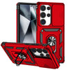 For Samsung Galaxy S25 Ultra 5G Sliding Camshield Holder Phone Case(Red)