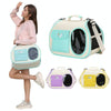 Pet Carrier Crossbody Bag for Small Dogs & Cats (Purple)