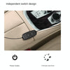 CF01 USB Interface Car Seat Fan Adjustable Wind Speed Desktop Small Fan(Red)