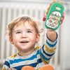 Baby Puzzle Bilingual Simulation Mobile Phone Toy Baby Child Early Education Machine(Pink)