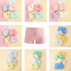 4pcs/set Children Lycra Cotton Boxer Briefs Boys & Girls Pants, Height: 100cm(Girl Rabbit Series)