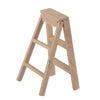 3 PCS 1:12 Toy House Miniature Furniture Wooden Ladder