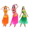 3 PCS Hawaiian Hula Party Show Dress Up Props, Size: 80cm(Single Layer Green)