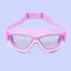 HAIZID Children Large Frame Anti-fog HD Diving Goggles(5020 Purple)