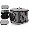 Pink Folding Pet Carrier Bag | EVA Portable Tote | Cat & Small Dog