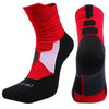 Antibacterial Terry Socks Basketball Socks Men And Women Sports Socks, Size: S 31-34 Yards(Red)