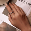 S925 Sterling Silver Creative Fish Women Open Ring
