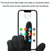 WEST BIKING Cycling Anti-slip Breathable Touch Screen Gloves, Size: XL(Black)