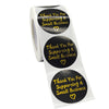 Stamping Thank You Sticker Envelope Sealing Sticker Gift Decoration Label, Size: 3.8cm / 1.5inch(K-67)