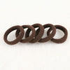 20pcs / Pack Girls Kids Rubber Bands Ponytail Holder Elastic Hair Bands(Coffee)