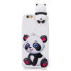 For iPhone 6 Plus Shockproof Cartoon TPU Protective Case(Panda)