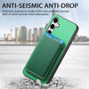 For Samsung Galaxy S25+ 5G Retro Magsafe Card Bag PU Back Cover Phone Case(Green)